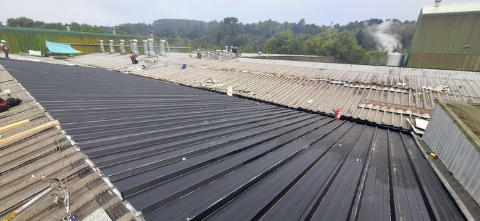 Cambio de Techumbre Prolesur — Constructora Avenz, Los Lagos