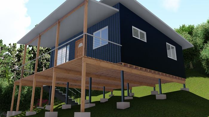Diseño y Modelado 3D — Constructora Avenz, Región de Los Ríos