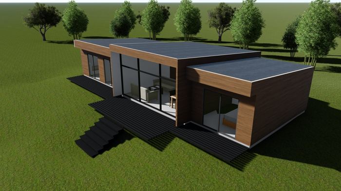 Diseño y Modelado 3D — Constructora Avenz, Región de Los Ríos