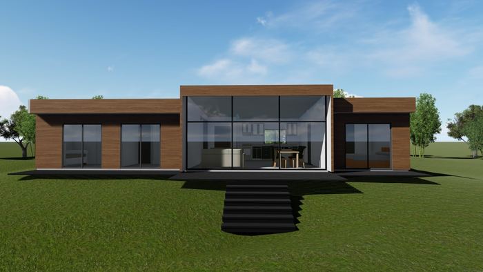 Diseño y Modelado 3D — Constructora Avenz, Región de Los Ríos
