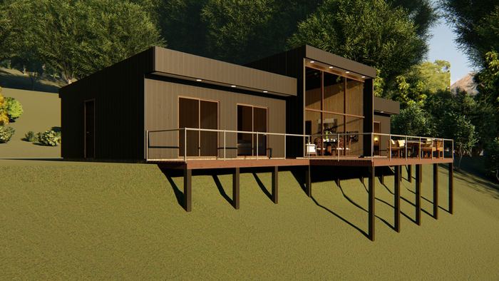 Diseño y Modelado 3D — Constructora Avenz, Región de Los Ríos