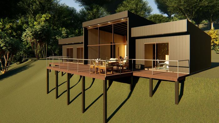 Diseño y Modelado 3D — Constructora Avenz, Región de Los Ríos