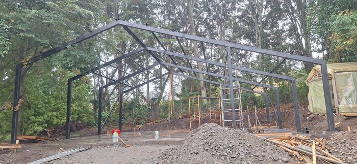 Galpón Chauquén — Constructora Avenz, Chauquén