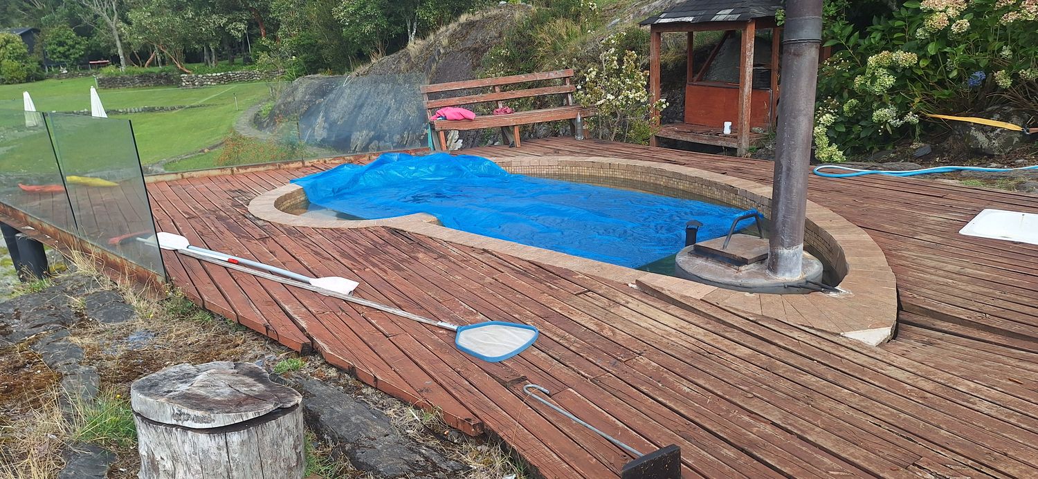 Remodelación Terraza Termas — Constructora Avenz, Termas