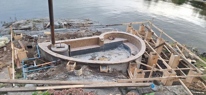 Remodelación Terraza Termas — Constructora Avenz, Termas