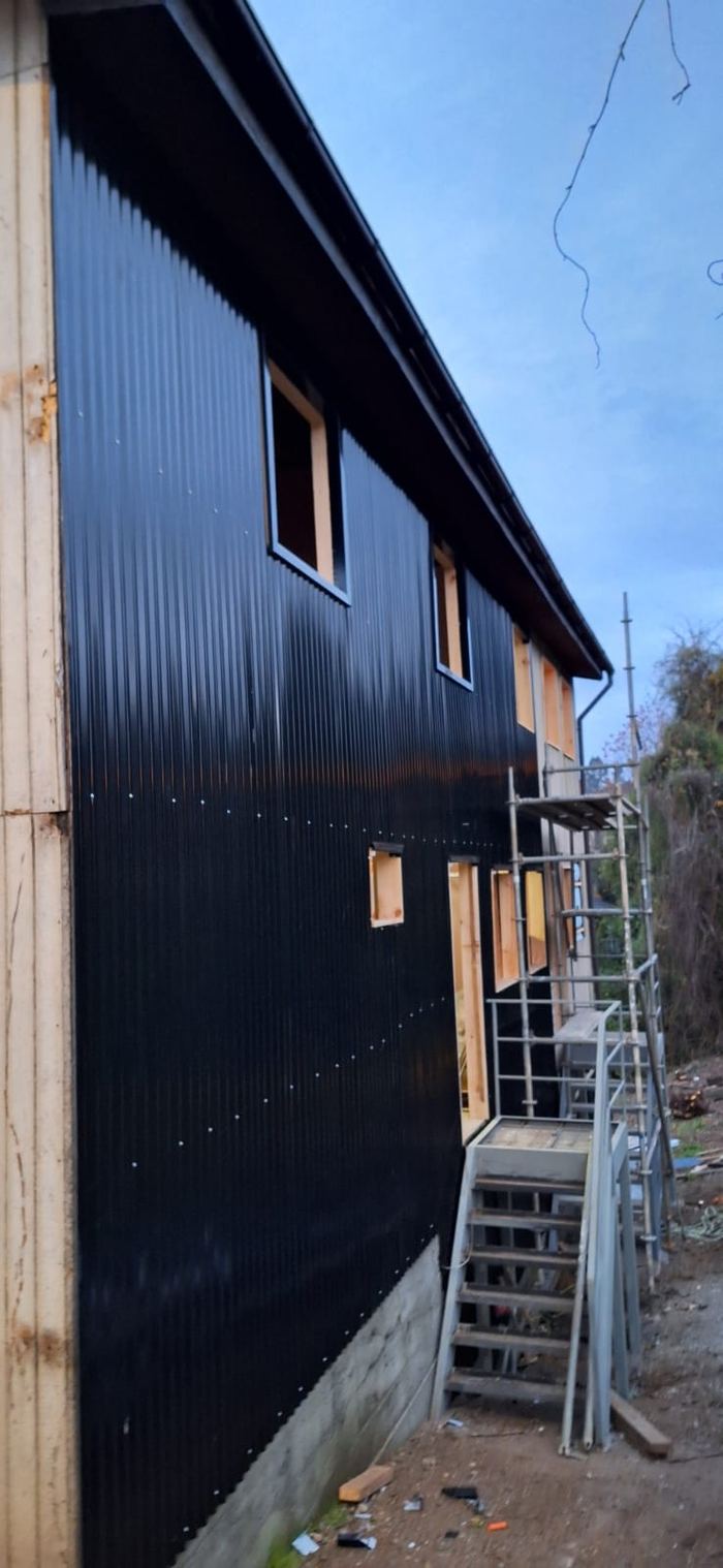 Revestimiento Casa Panguipulli — Constructora Avenz, Panguipulli