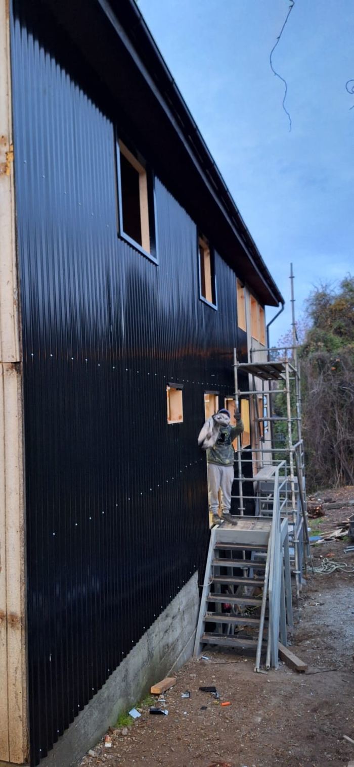 Revestimiento Casa Panguipulli — Constructora Avenz, Panguipulli