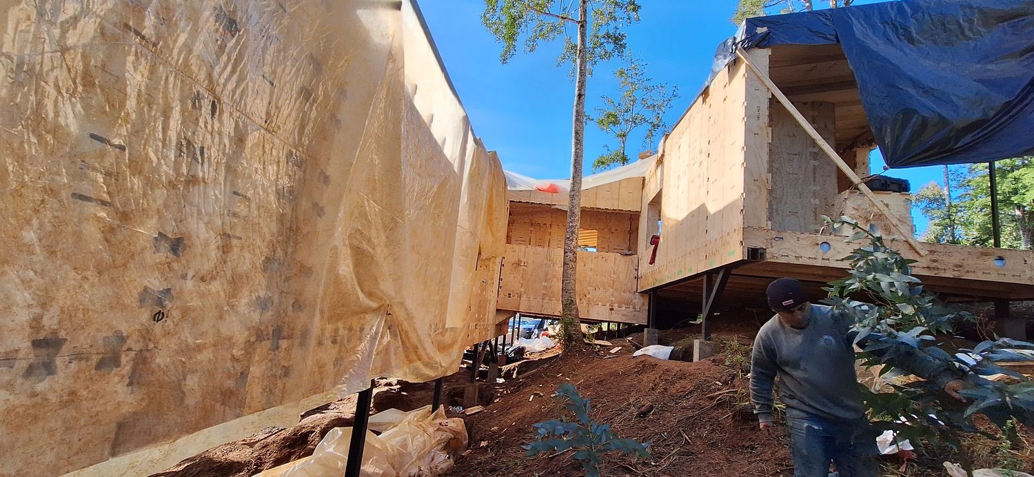 Revestimiento Casa Valdivia — Constructora Avenz, Valdivia