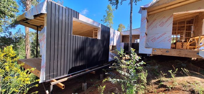 Revestimiento Casa Valdivia — Constructora Avenz, Valdivia